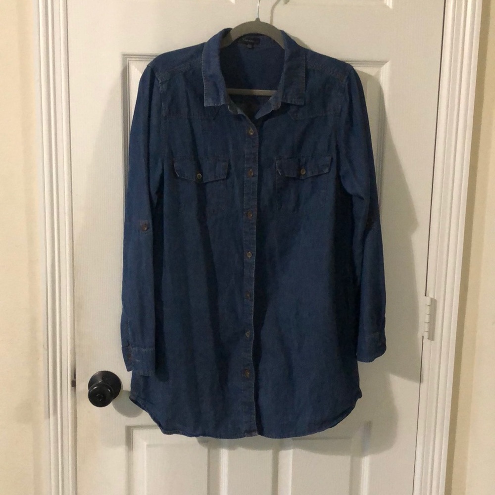 Button Jean top